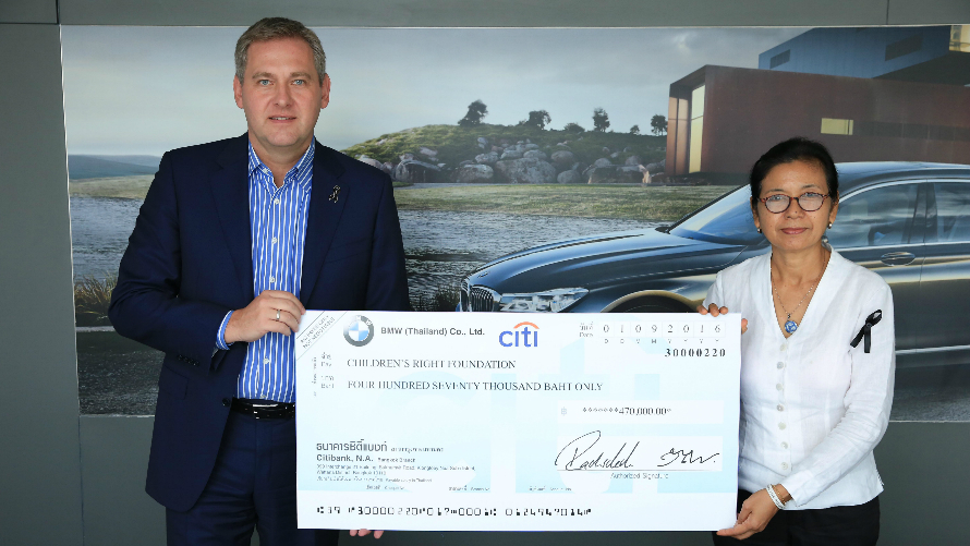 BMW Donation to Baan Gerda BMW Donation to Baan Gerda